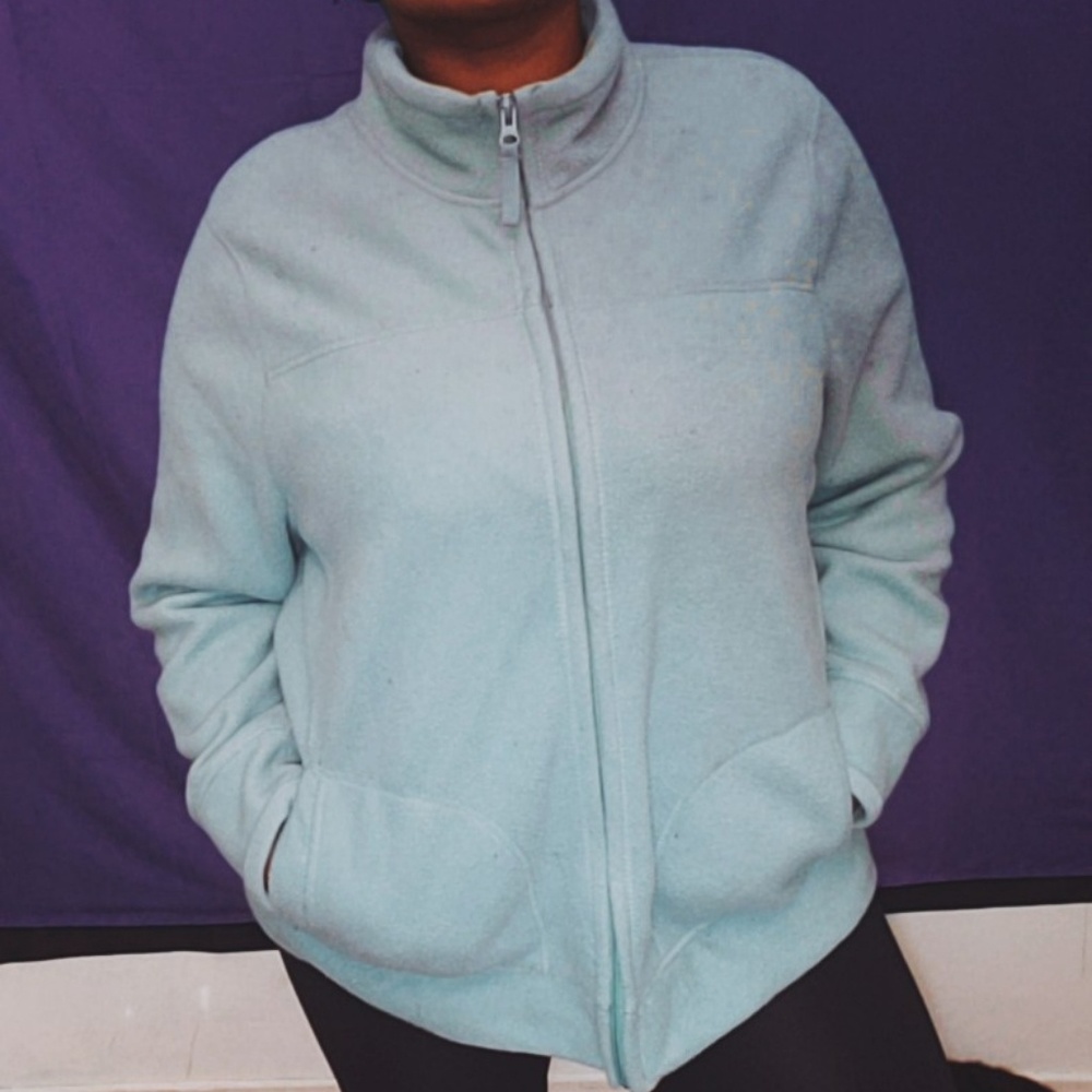 Soft Light Blue winter coat